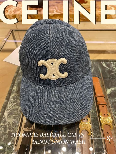 celine cap original price|celine denim baseball cap.